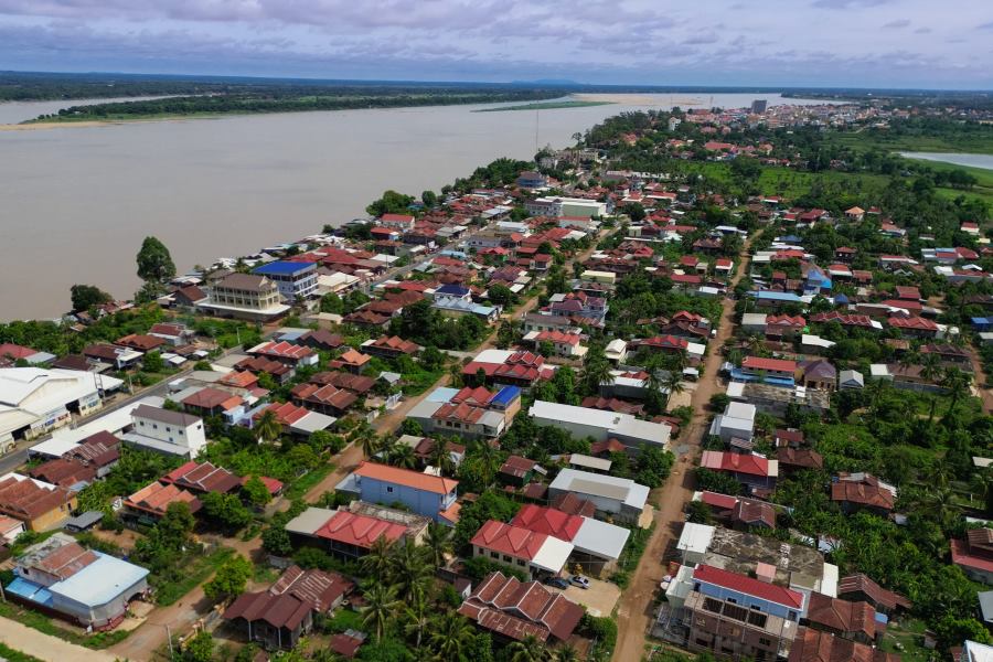 Kratie Town Overview